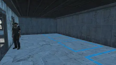 Be sure to scrap out the old toilets in the Northern most room