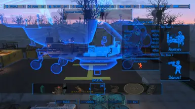 You'll need to build The Vertibird yourself. it's listed under Special