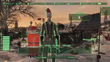 Old Paul found Santa on the roof