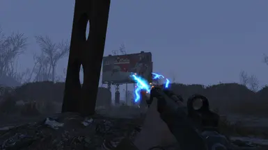 Gauss barrel does replace the projectile, as seen here
