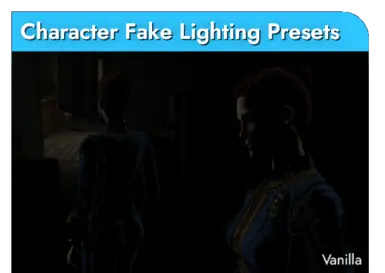 Character Fake Lighting Presets (GIF, please wait for it to load)