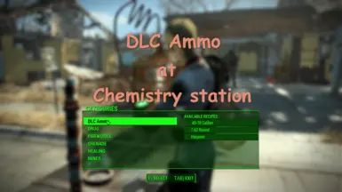 DLC Ammo at Chemistry station