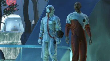  white Worksuit and new institutes overalls