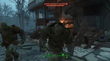I removed the bomb from Super Mutant sewersliders. You should not see them in-game.