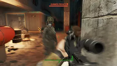 Oh no, Gunners are punching me while I'm in God Mode!