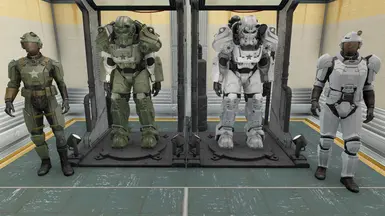 PA &amp; Combat armor matching colors 1