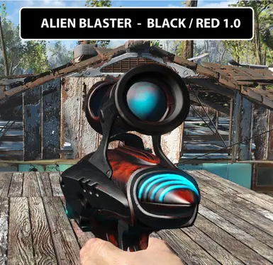 ALIEN BLACK AND RED