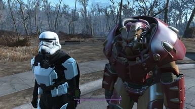 Character with Power Armor