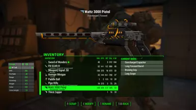Optional modded weapon patches