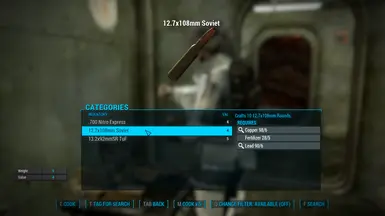 Description + Ammo Recipe Tweaks