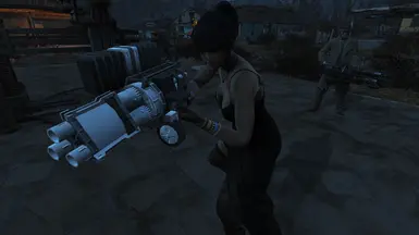AC Gatling gun is weapon in image