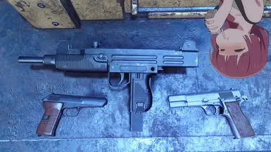 Mobster Gat Pack - Uzi - CZ52 - Browning Hi-Power - RU