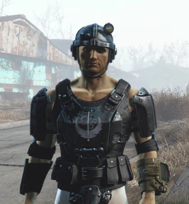Black Combat Armor - BoS Logo at Fallout 4 Nexus - Mods and community