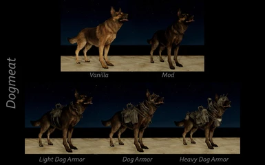 Dogmeat and Dog Armor