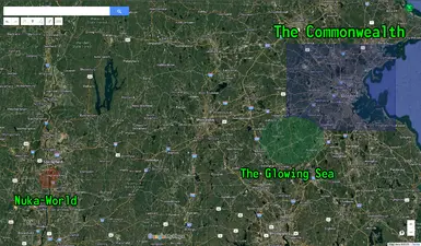 Nuka-World in relation to the Commonwealth