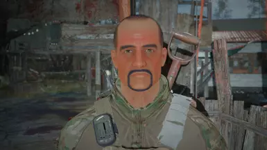 Completely Vanilla, no looksmenu, no hair mods, no beard mods etc
