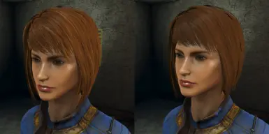 Left is using the original textures, right is my retexture in 4K