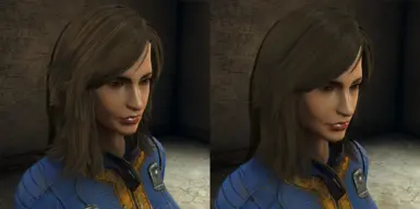 Left is using the original textures, right is my retexture in 4K