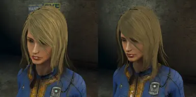Left is using the original textures, right is my retexture in 4K