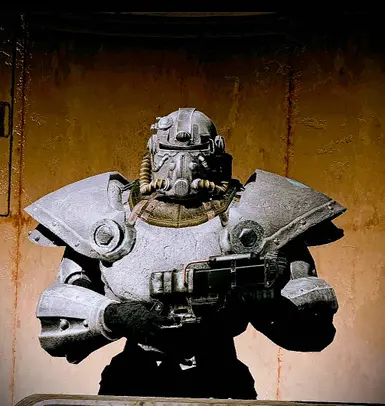 Vanilla Helmet shaped into the New vegas style.