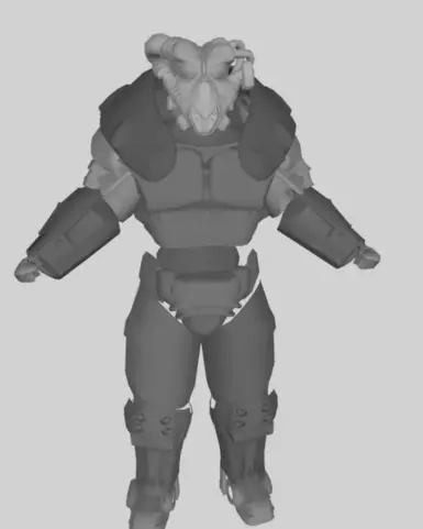 X-01 Power Armor.