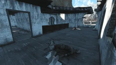 Entrance Damaged