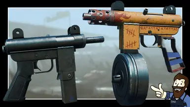 .45 Machine Pistol - Enfield MP-45