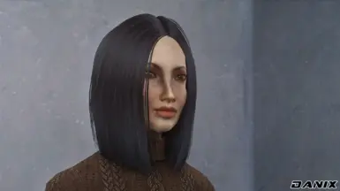 Straight hair preset