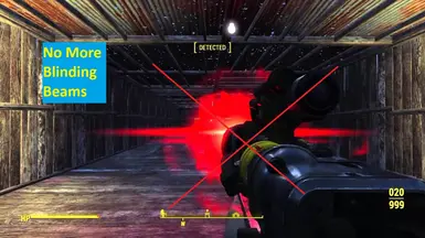 No More Blinding Beams - Disabled Laser and Plasma Muzzle Effect