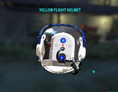 yellow flight helmet5