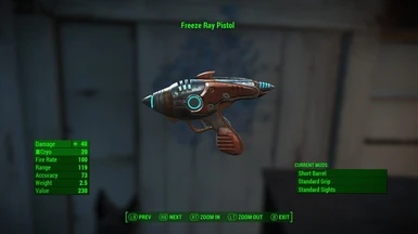 Freeze Ray Details