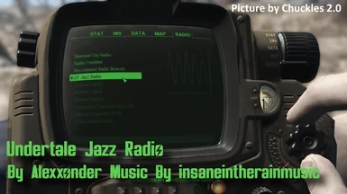 UT Jazz Radio in PipBoy _Picture by Chuckles_