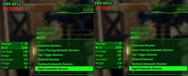4 Pipe Rifle Rapid Auto