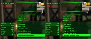 2 Institute Rifle Improved Automatic Barrel