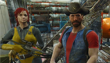 With the right mods you too can go on adventures with Scarlet and Chuck Norris