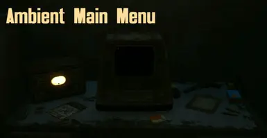 Ambient Main Menu