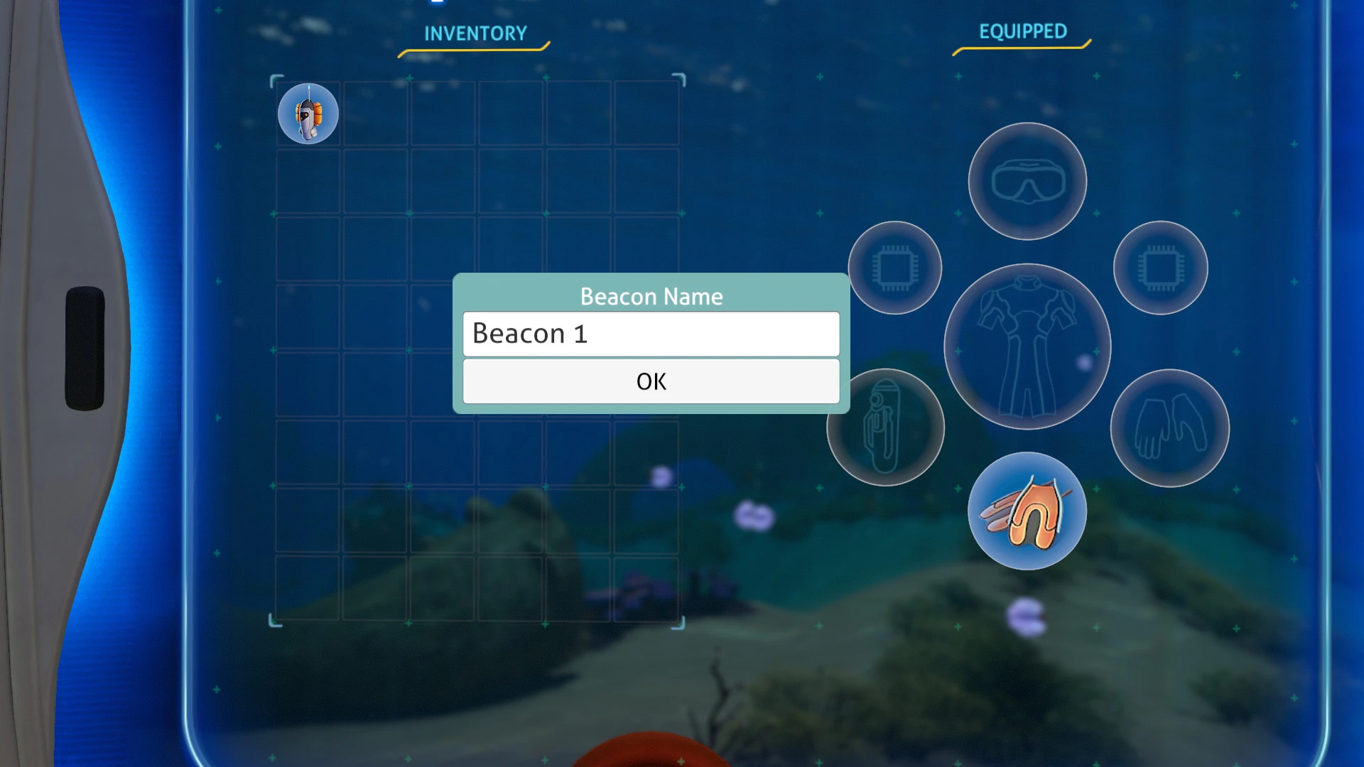 subnautica mods inventory not showing