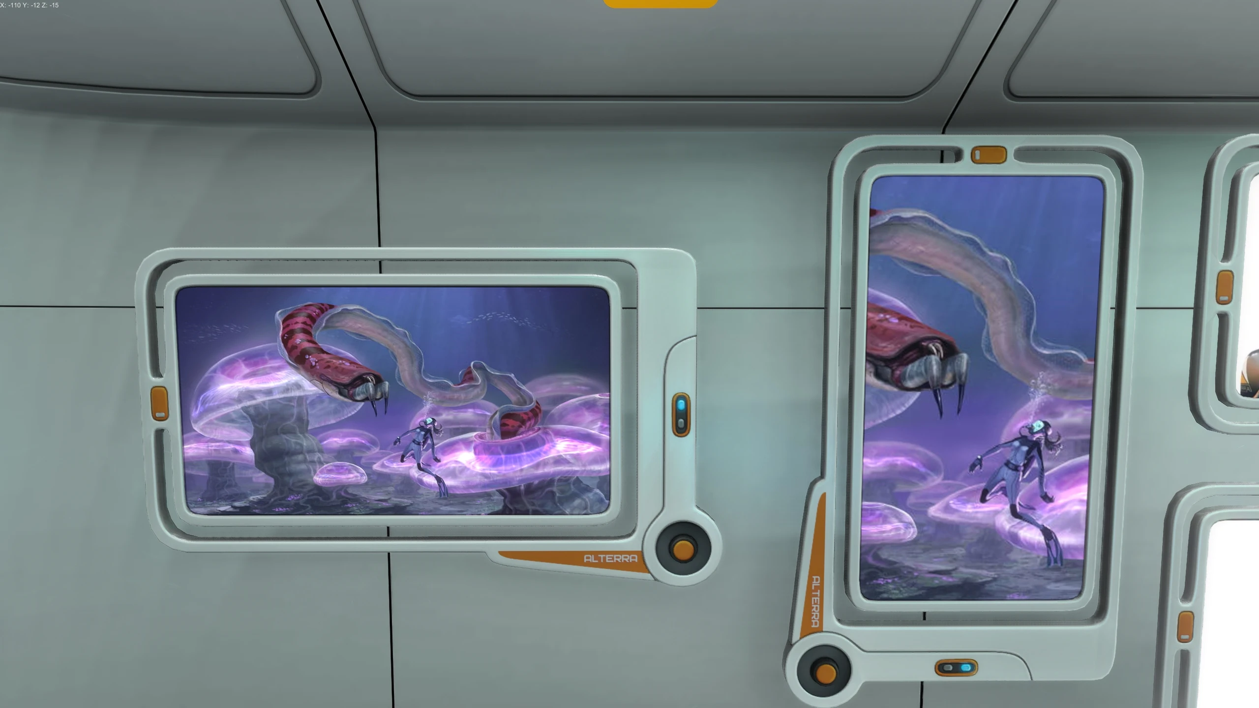 subnautica map picture frame