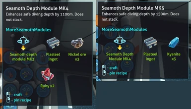 More Seamoth Modules(depth MK4 and MK5)(BepInEx)