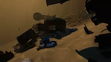 Vehicle fragments.