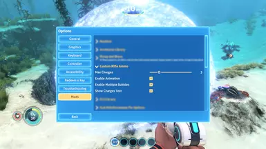 Settings Menu