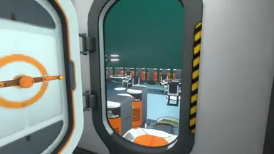 Outside eating area