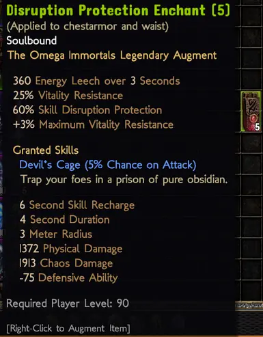 New Endgame Enchant