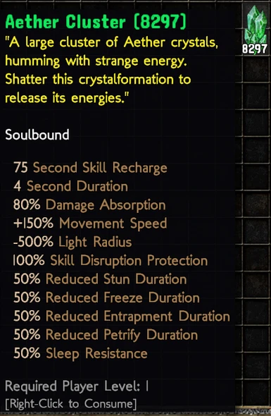 You can craft these clusters now at any Blacksmith, even in stacks!