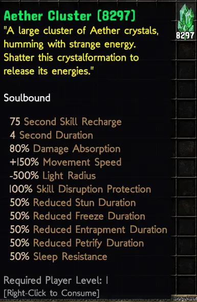 You can craft these clusters now at any Blacksmith, even in stacks!