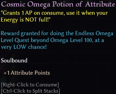 Increase your AP even further after reaching Omega Level 100!