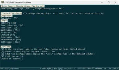 Configuration Screenshot
