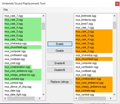 The Undertale Sound Replacement Tool