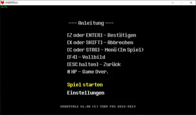 Undertale German Translation