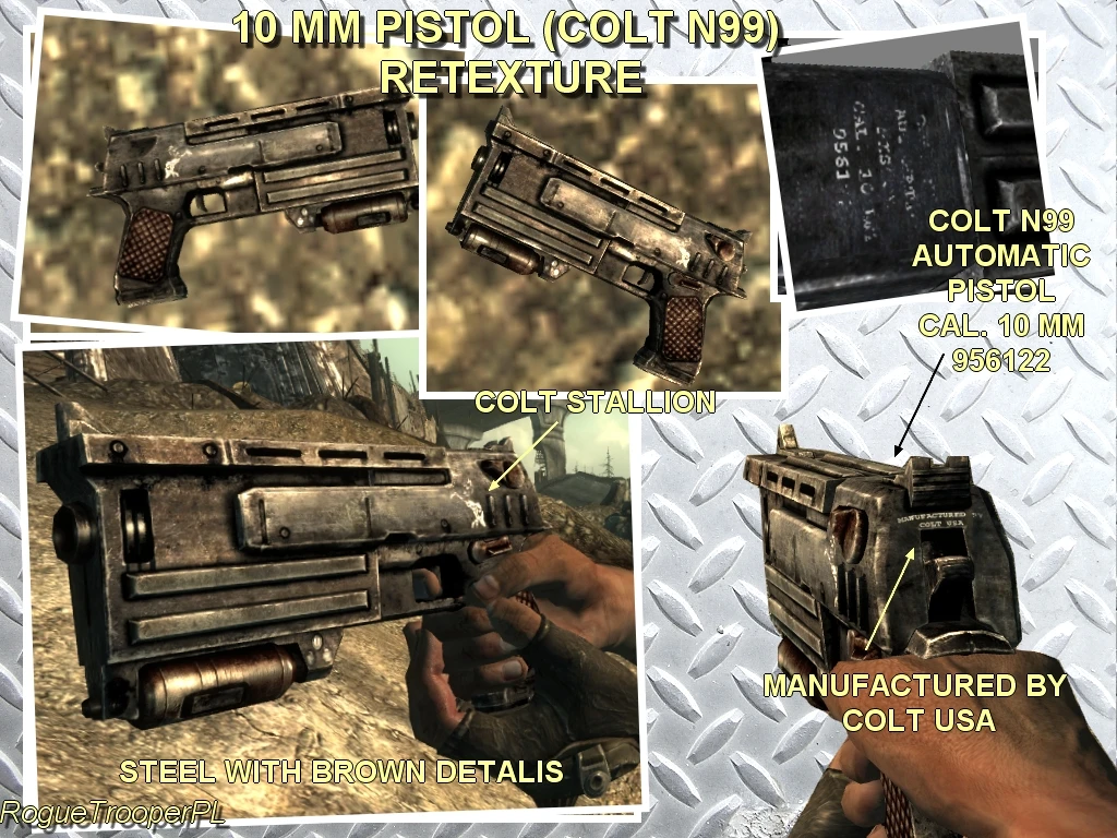 fallout 4 10mm pistol retexture